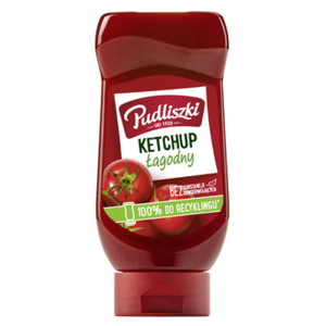 Pudliszki Ketchup Łagodny 480g X8