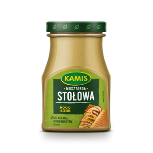 KAMIS Musztarda stołowa 185g X8