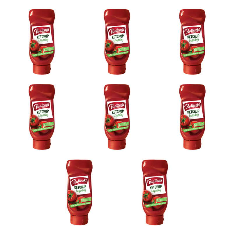 Ketchup Łagodny PUDLISZKI 700g. X8