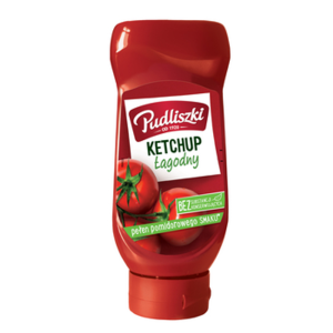 Ketchup Łagodny PUDLISZKI 700g. X8