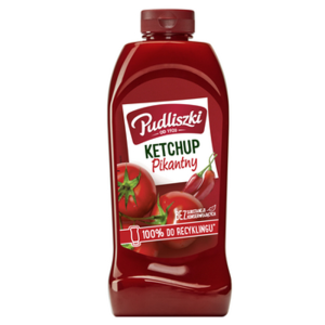 Pudliszki ketchup pikantny 990g X8