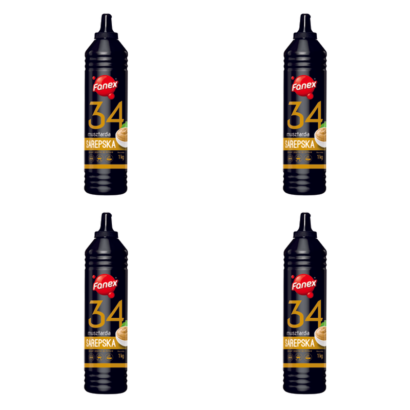 Fanex Musztarda sarepska 1000 g X4