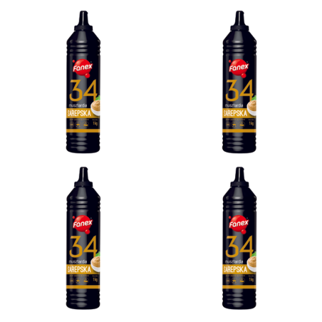 Fanex Musztarda sarepska 1000 g X4