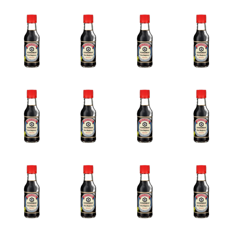 Sos sojowy Kikkoman 150ml regular X12