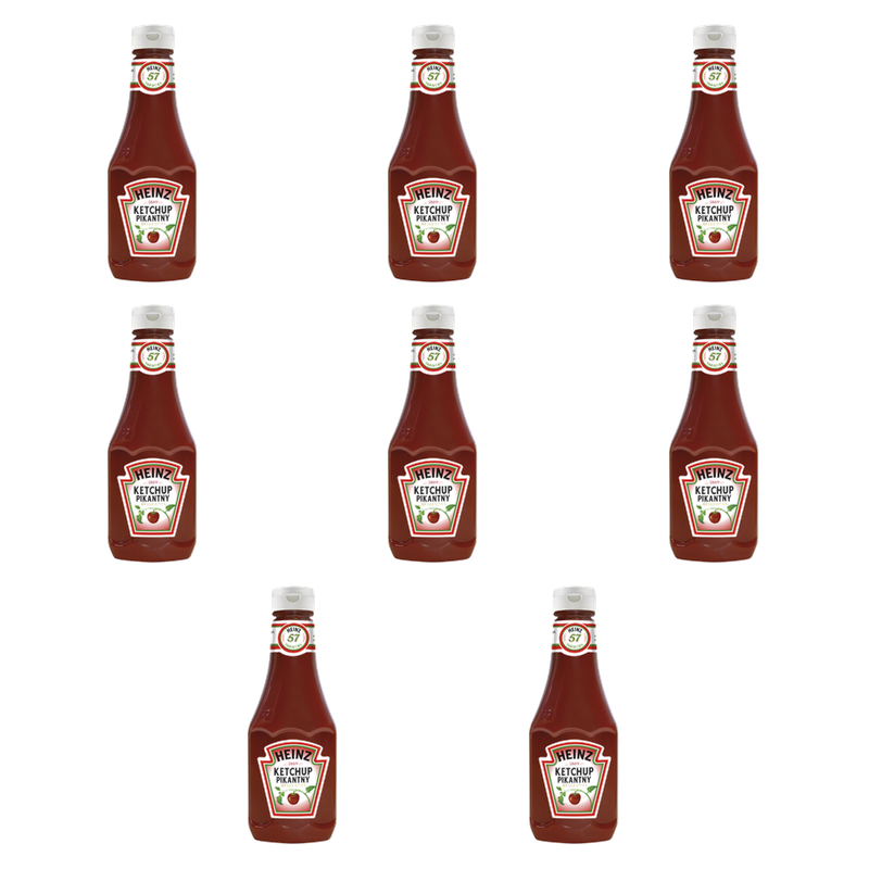 Heinz Ketchup pikantny 455g X8