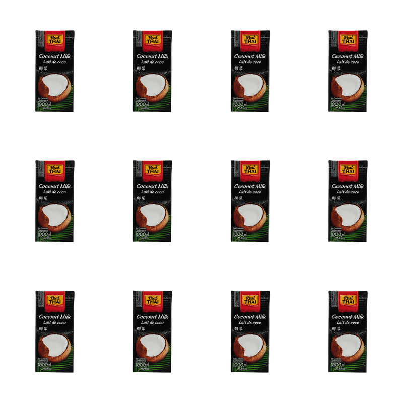 Mleczko kokosowe 1L Real Thai X12