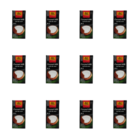 Mleczko kokosowe 1L Real Thai X12