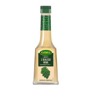 Kamis Ocet Winny z Białego Wina do Sosów Sałatek Surówek Marynat - 250ml X6