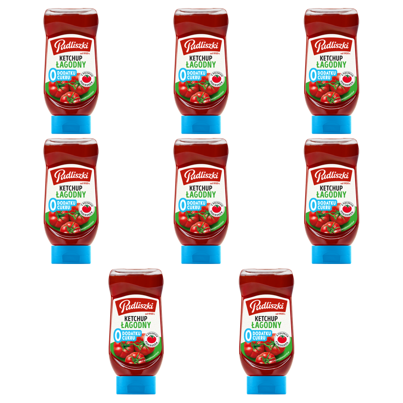 Pudliszki Ketchup Zero 440g X8