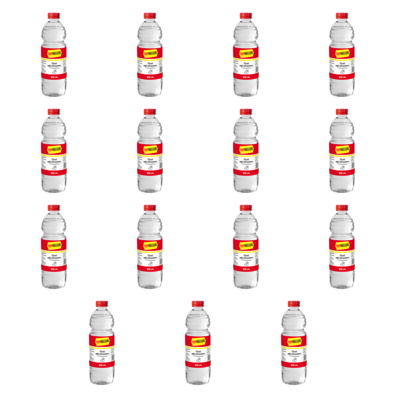 Topseller Ocet spirytusowy 10 % 500 ml X15