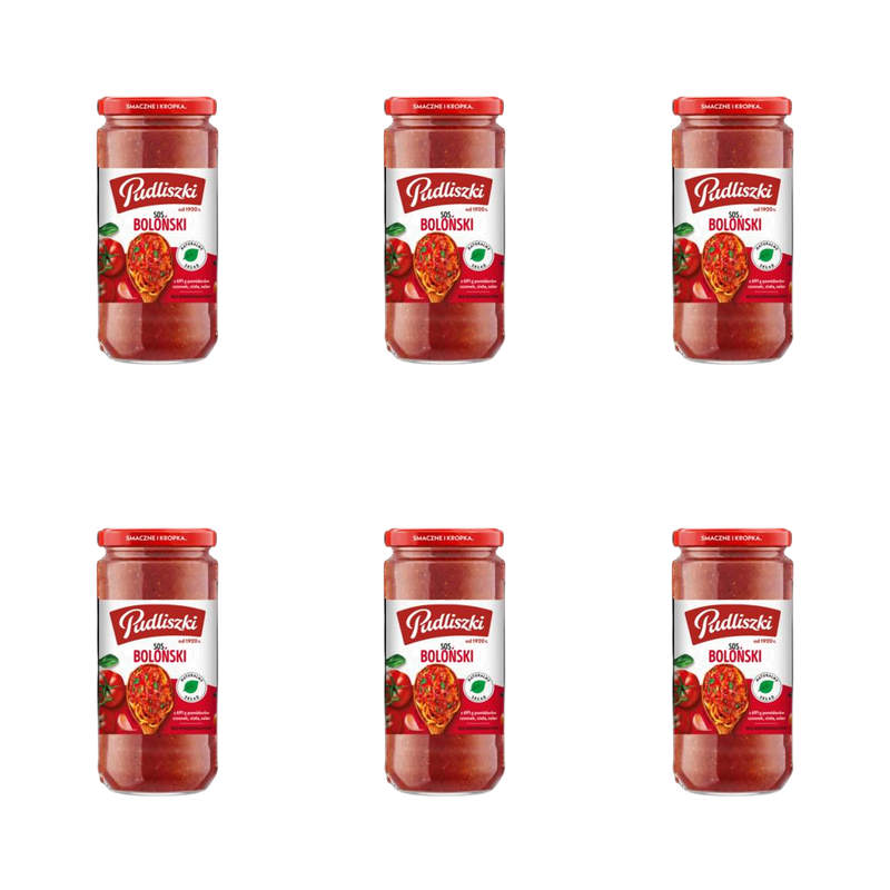 Pudliszki Sos Boloński 480g X6