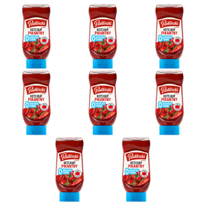 Pudliszki Ketchup pikantny zero cukru 440g X8