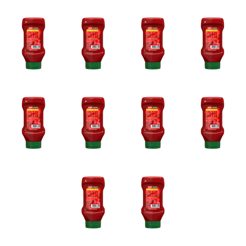 WINIARY Ketchup Łagodny 450g X10
