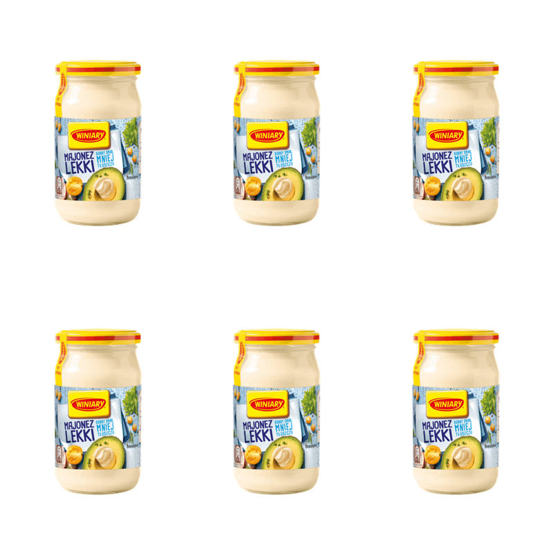 WINIARY Majonez Lekki 300ml X6