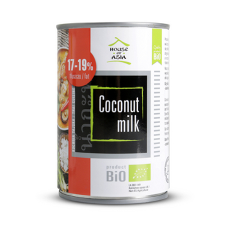 House Of Asia mleczko kokosowe BIO UHT 400mL