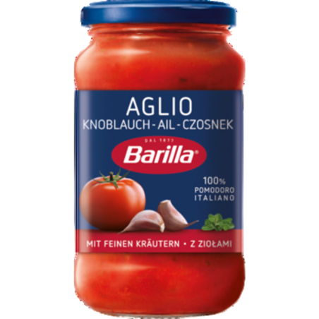 BARILLA Sos Aglio pomidorowy z czosnkiem 400 g