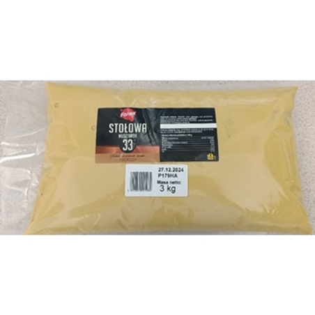 Musztarda stołowa Fanex 3kg