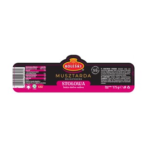 Roleski Musztarda stołowa 175g