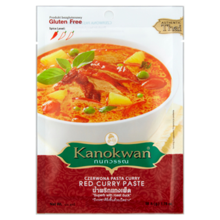 Kanokwan pasta curry czerwona 50g
