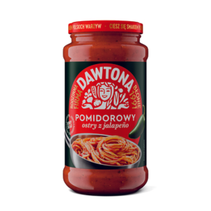 Sos pomidorowy pikantny z jalapeno 520g Dawtona