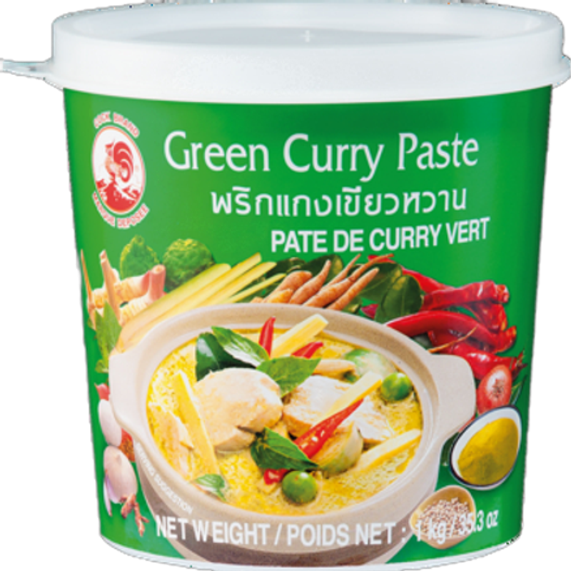 Pasta curry zielona 1 kg COCK