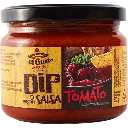 Dip Tomato 312g el Gusto MEXICO