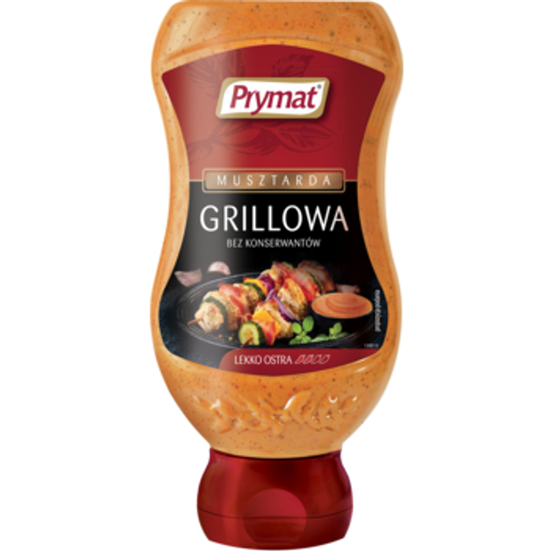 Musztarda grillowa 300g PET Prymat