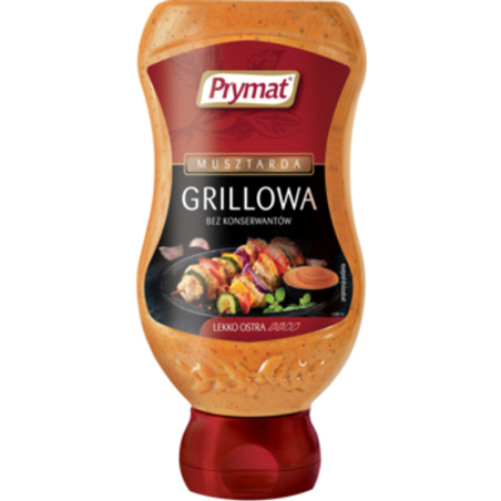 Musztarda grillowa 300g PET Prymat