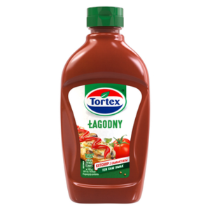 Tortex Ketchup łagodny 470g