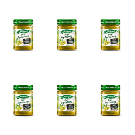 Herbapol dżem agrestowy 280g X6