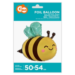 Balon foliowy Pszczółka, 50x54 cm