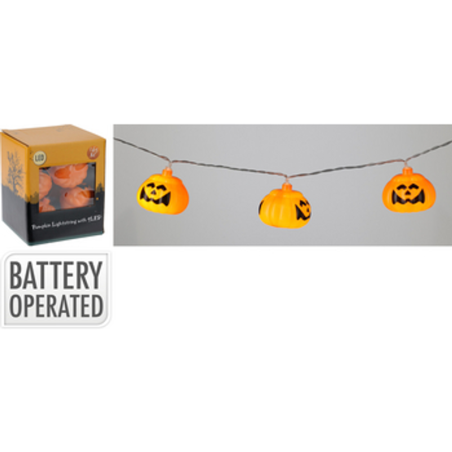 Lampion halloweenowy 9led