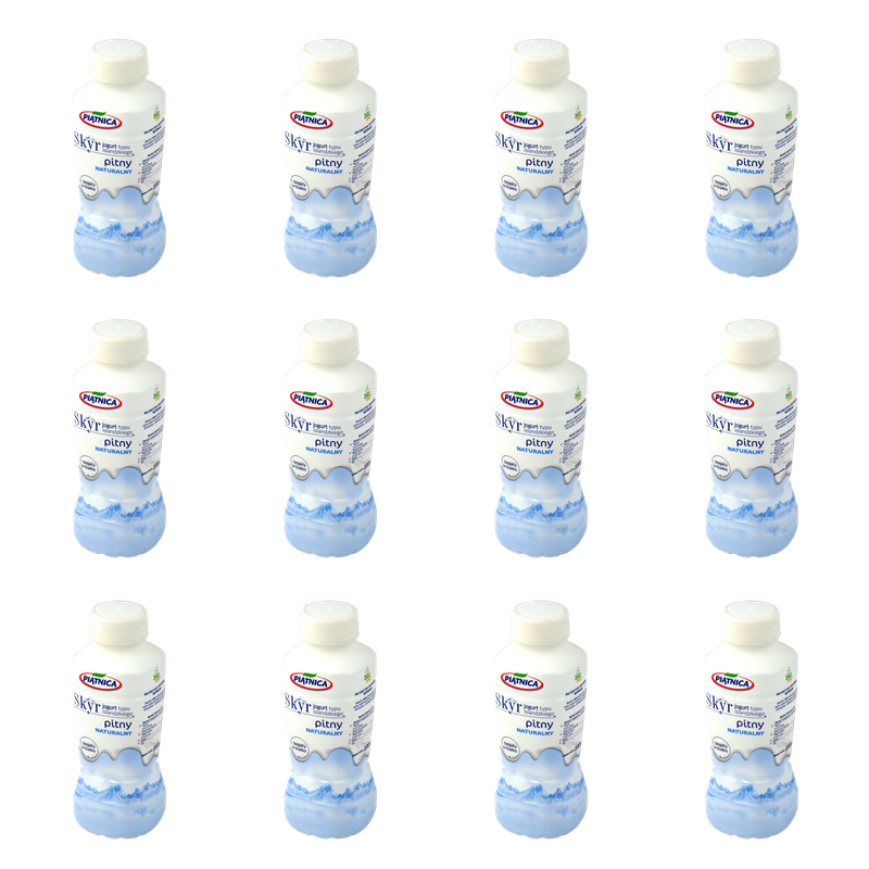 Jogurt pitny Skyr Piątnica 330ml X12