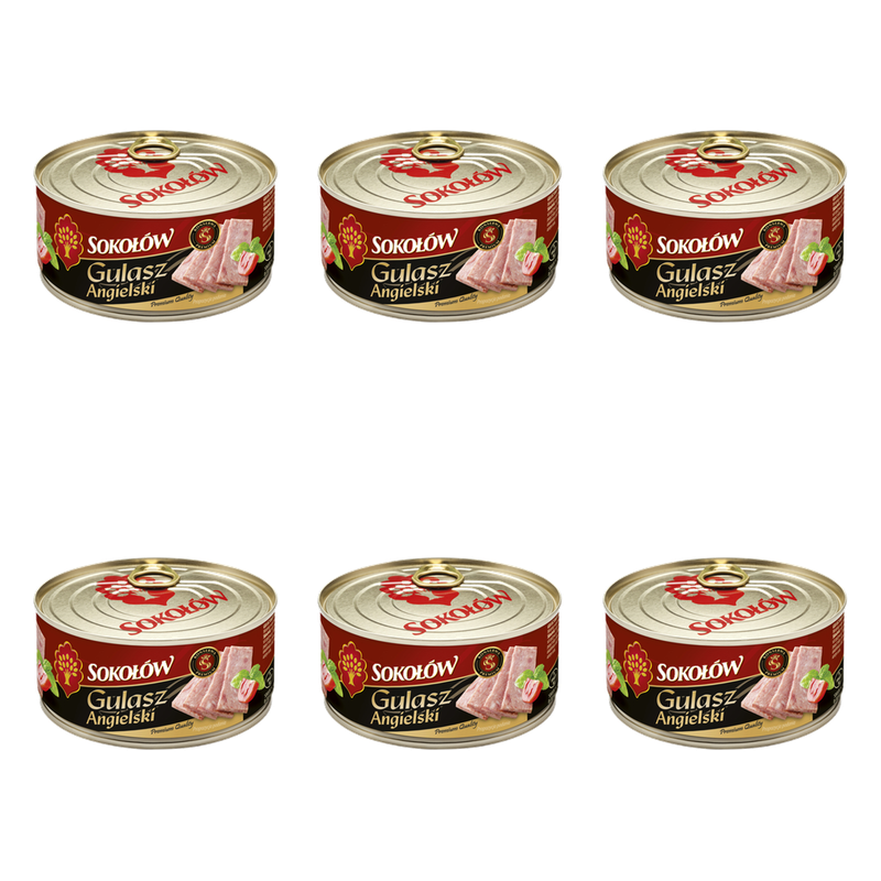 Gulasz angielski premium 300g Sokołów X6