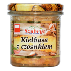 Kiełbasa z czosnkiem Szubryt 300g