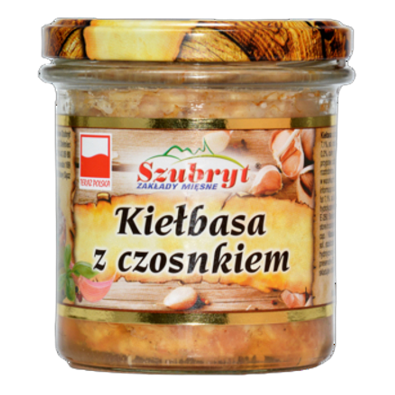 Kiełbasa z czosnkiem Szubryt 300g