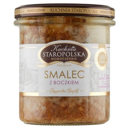 Kuchnia Staropolska. Smalec z boczkiem 260g.