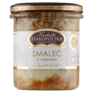 Kuchnia Staropolska. Smalec z jabłkiem 260g.