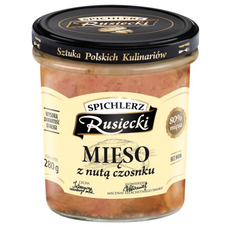 Spichlerz Rusiecki Mięso z nutą czosnku 280g