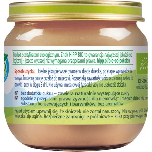 HiPP BIO od pokoleń, Pierwsze jabłko, po 4. m-cu, 80 g