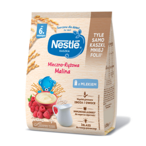 NESTLE Kaszka mleczno-ryżowa malina 230 g