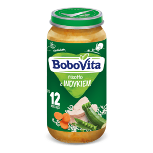 BoboVita Risotto z indykiem po 12 miesiącu 250 g