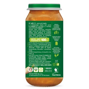 BoboVita Warzywa z kurczakiem w pomidorach po 12. miesiącu 250 g