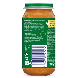 BoboVita Warzywa z kurczakiem w pomidorach po 12. miesiącu 250 g