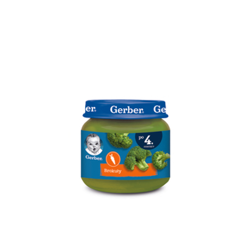 Gerber Obiadek brokuły po 4 miesiącu 80g