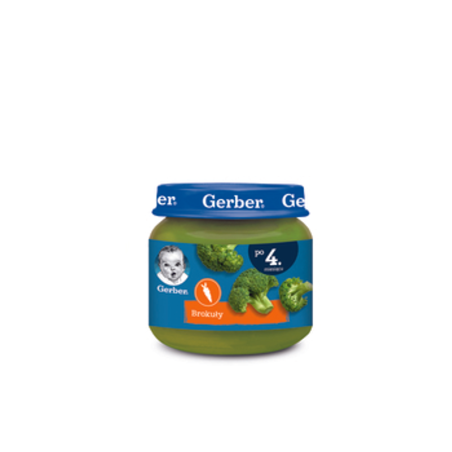 Gerber Obiadek brokuły po 4 miesiącu 80g