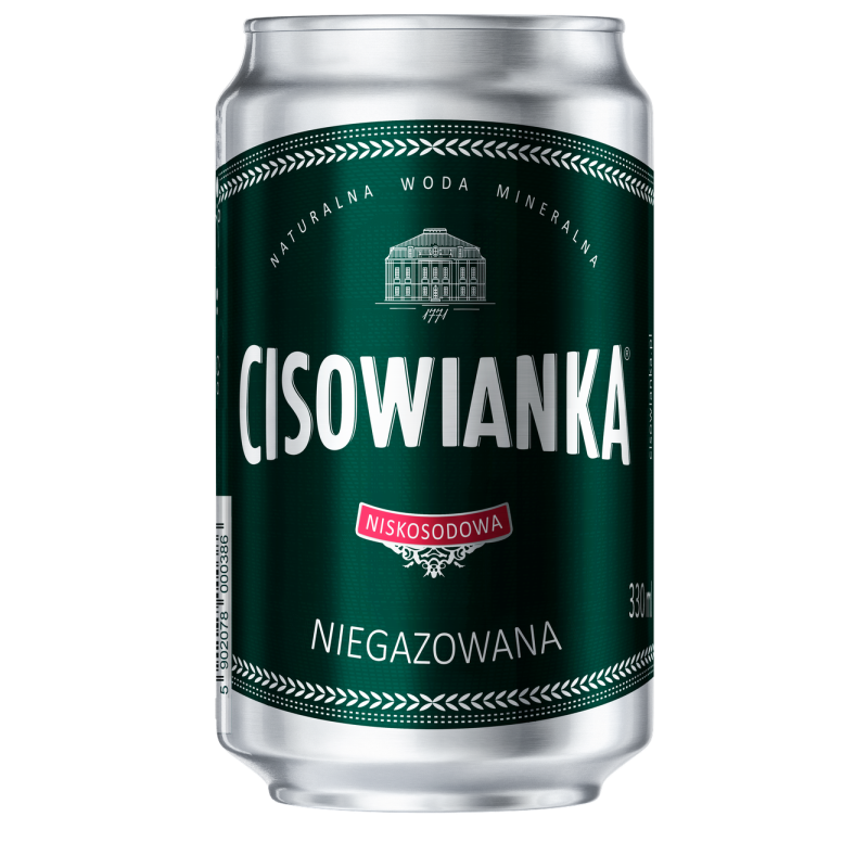 woda mineralna Cisowianka niegazowana 0,33L