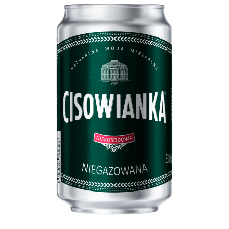 woda mineralna Cisowianka niegazowana 0,33L
