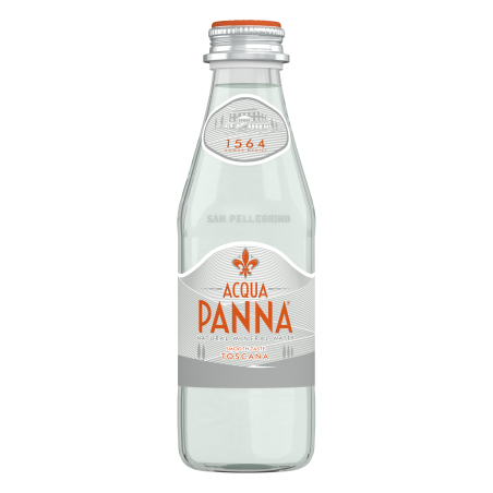 Acqua Panna woda mineralna niegazowana 0,25 l szklana
