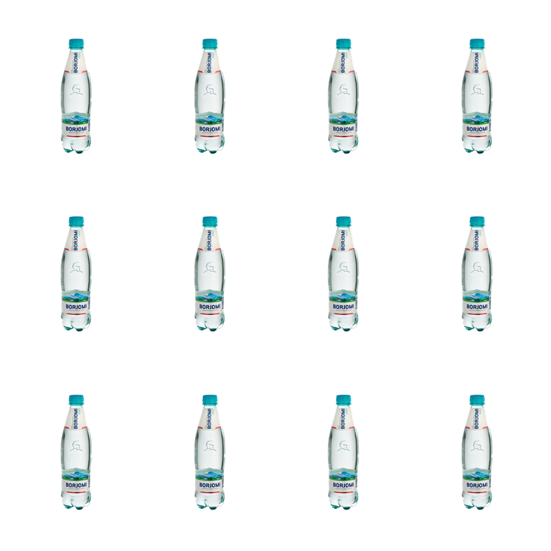 Borjomi woda mineralna gazowana 0,5l X12